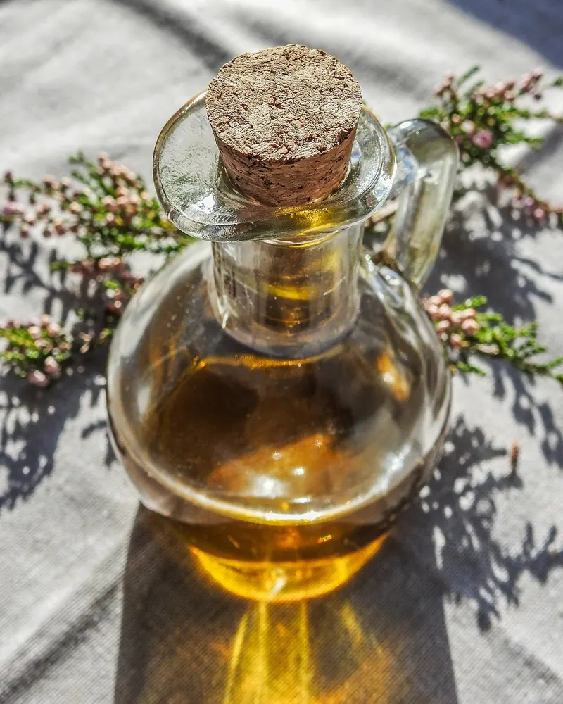 Essential oils oil bottle