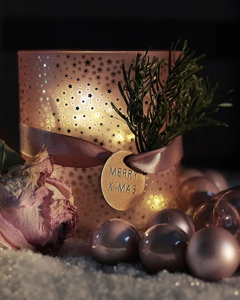 Christmas christmas balls candle
