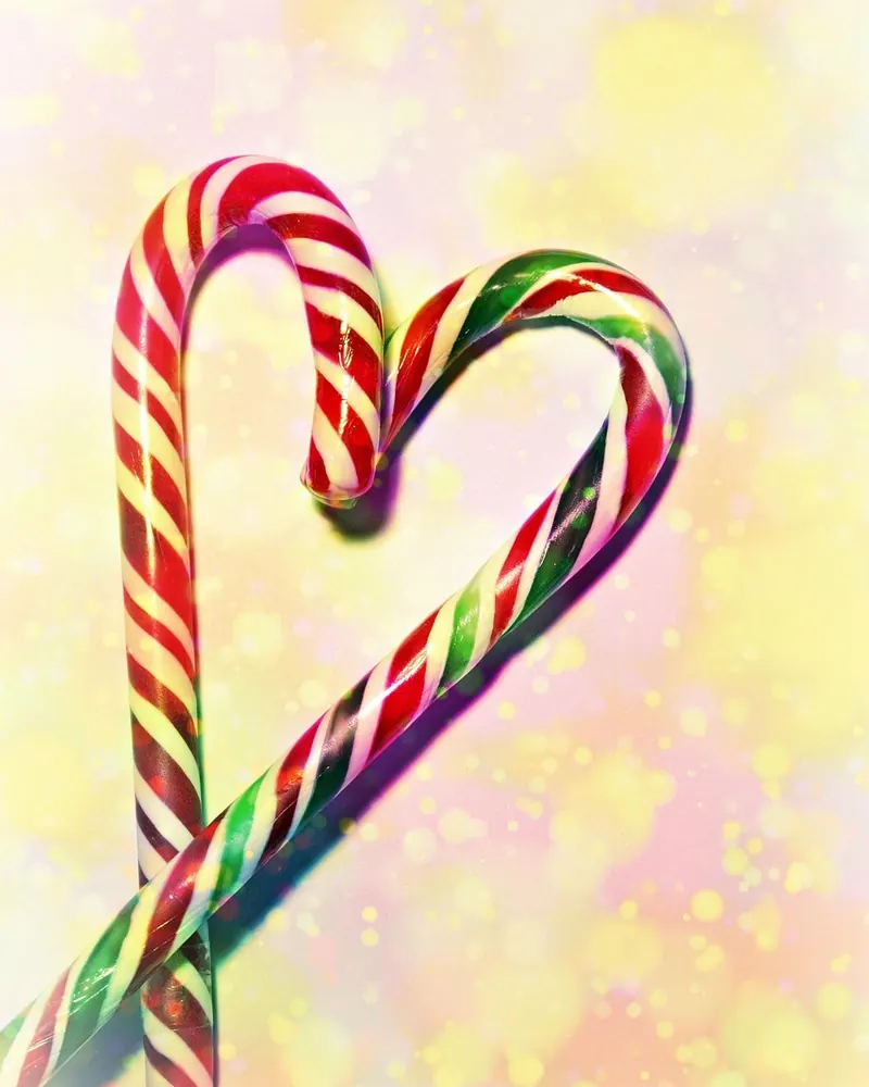 Candy cane sweetness cute