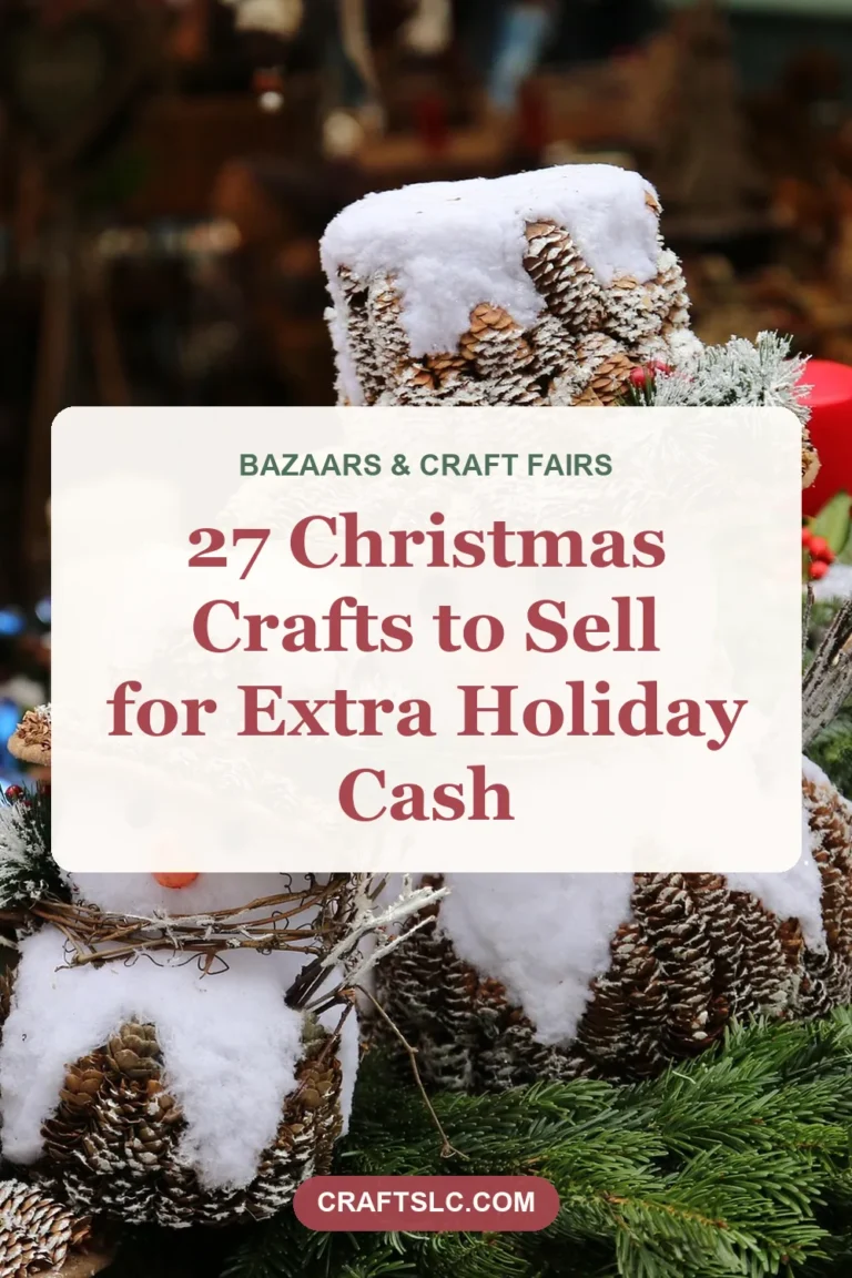 Christmas Crafts to Sell: 27 Easy Ideas for Holiday Cash