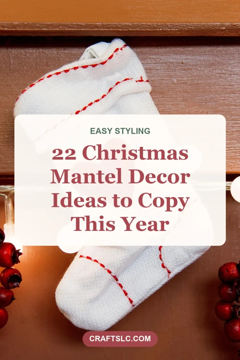 Christmas Mantel Decor: 22 Ideas to Copy This Year