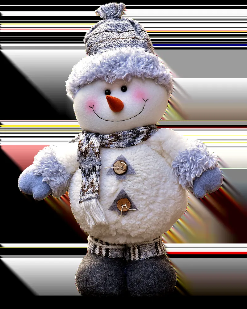 Snowman figure christmas