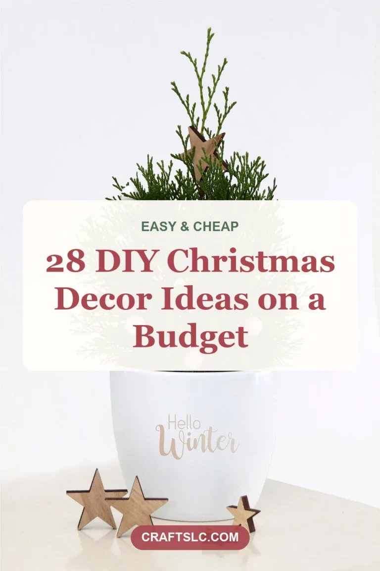 DIY Christmas Decor: 28 Ideas on a Budget