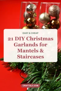 DIY Christmas Garland: 21 Ideas for Mantels & Staircases
