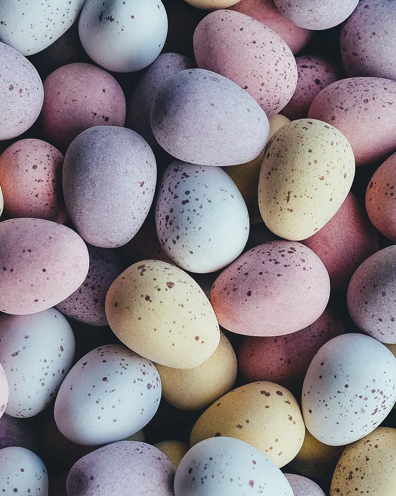 Eggs easter eggs candy