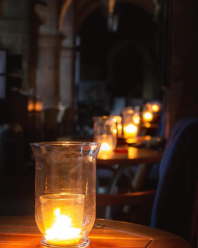 Candles table mood