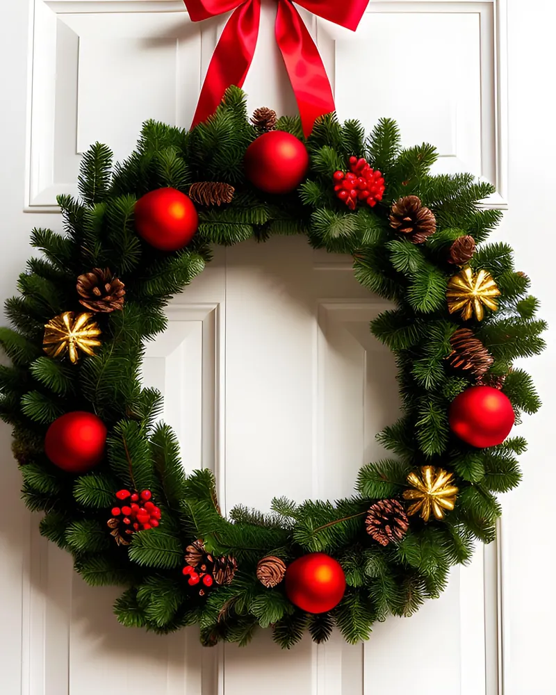 Wreath christmas wreath decorations