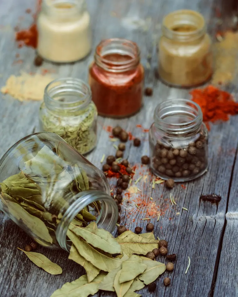 Spices jar kitchen