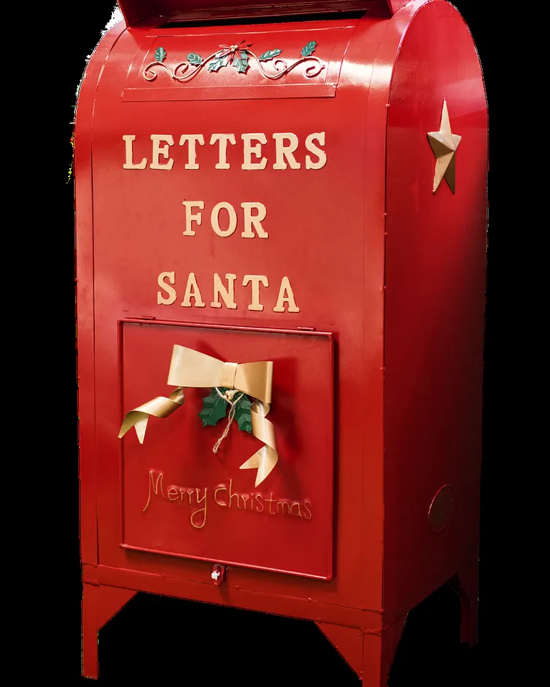 Santa mailbox christmas xmas