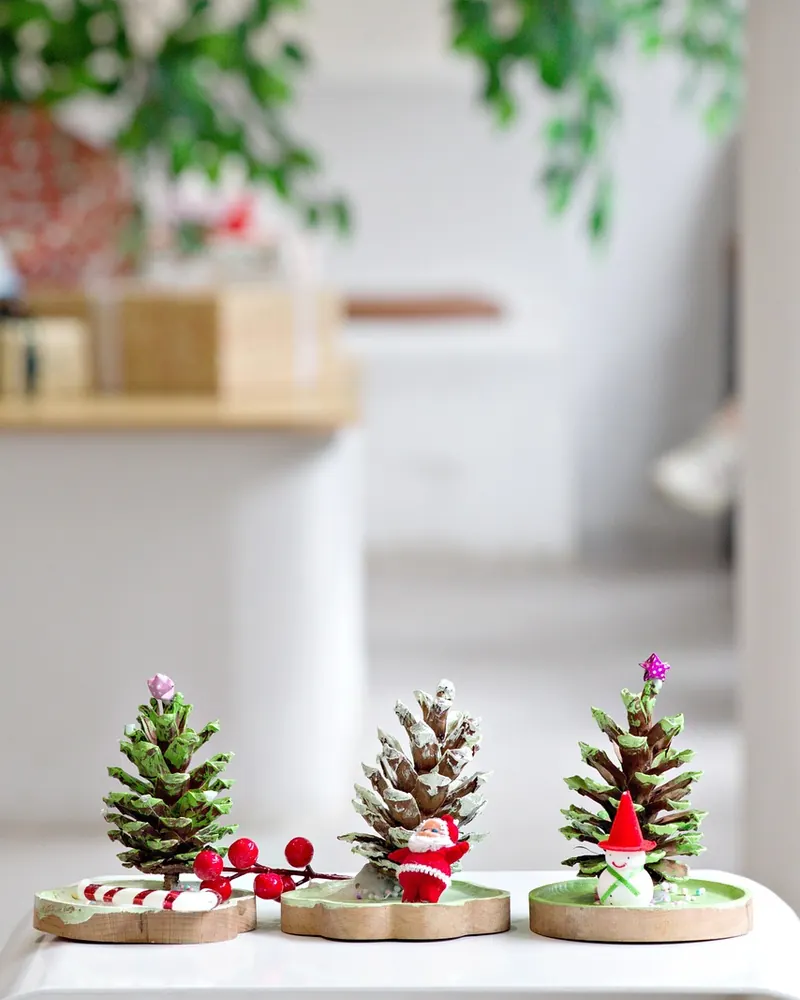 Trees santa nature
