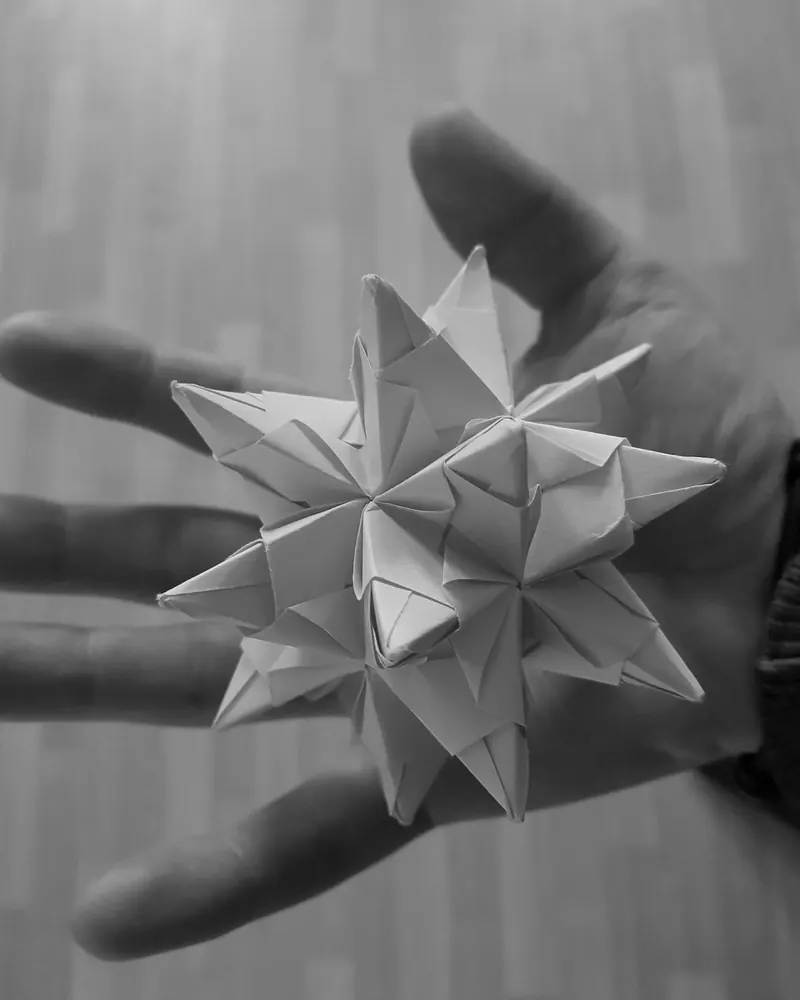 Hold star christmas