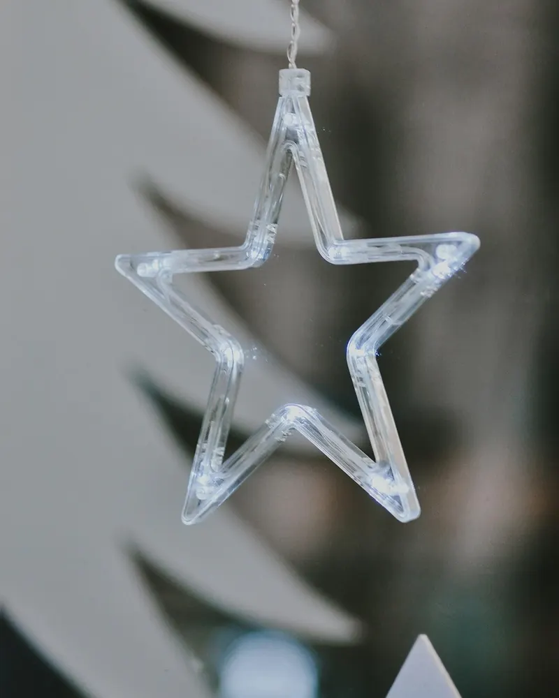 Star luminous garland star-shaped garland