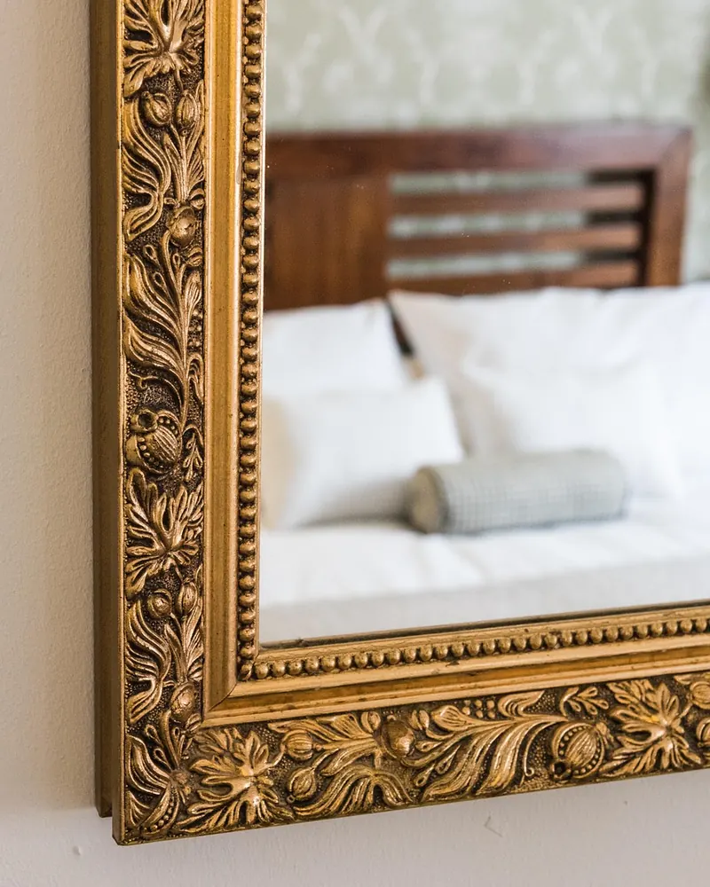 Mirror frame bedroom