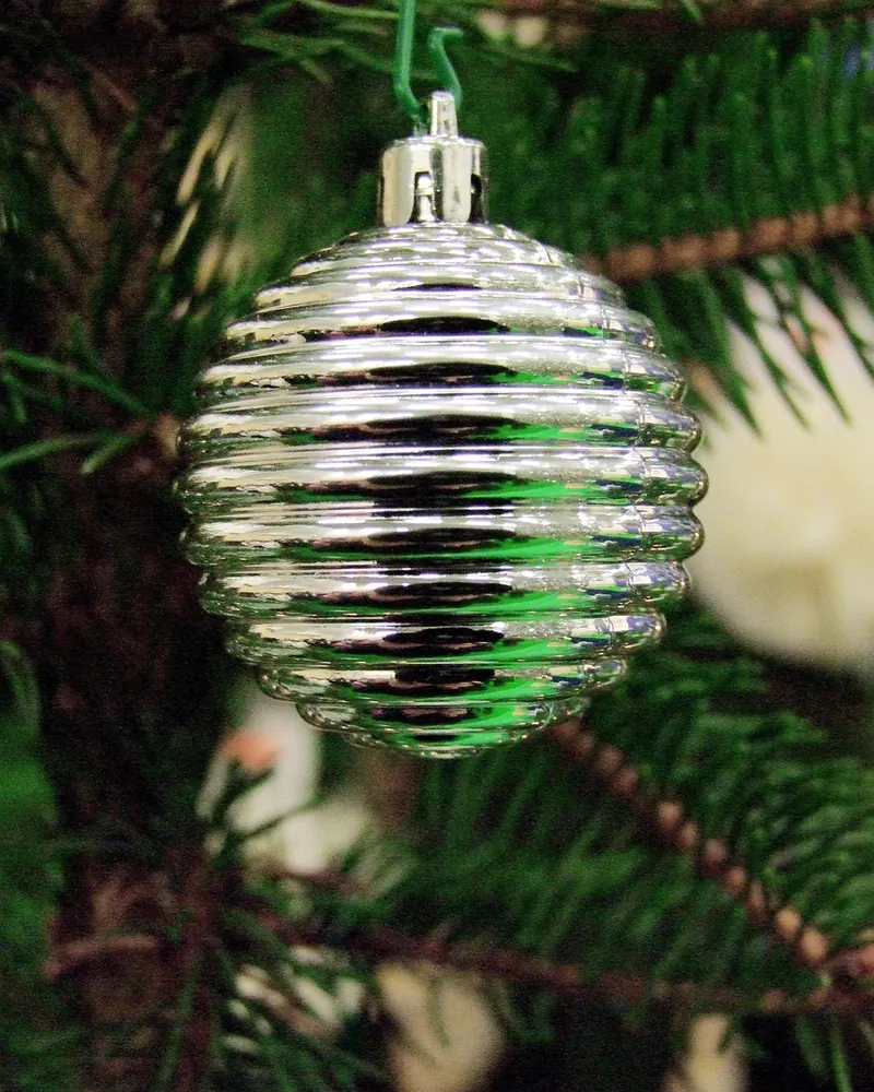 Ornament pine wood christmas