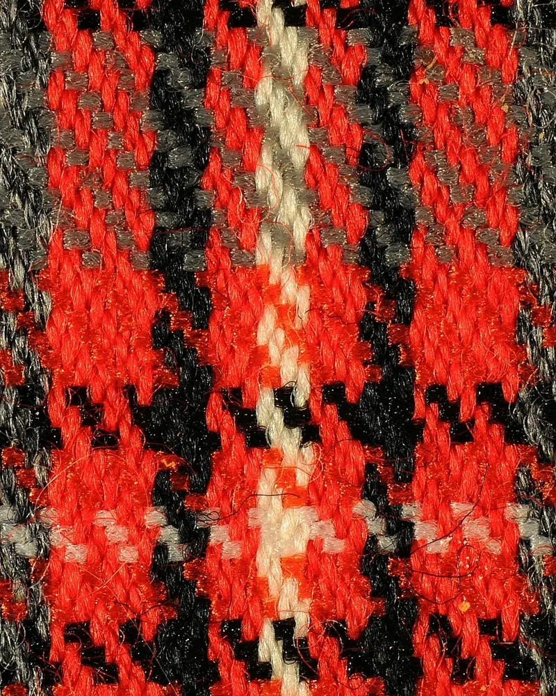 Fabric texture tartan