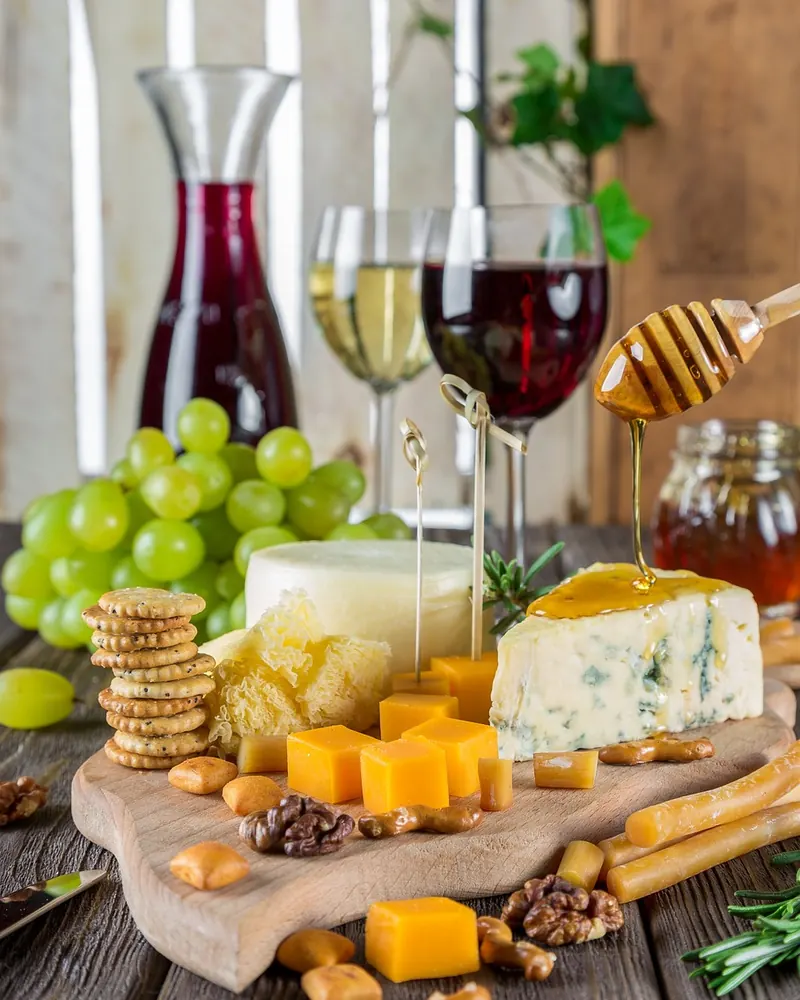 Cheese snacks appetizer