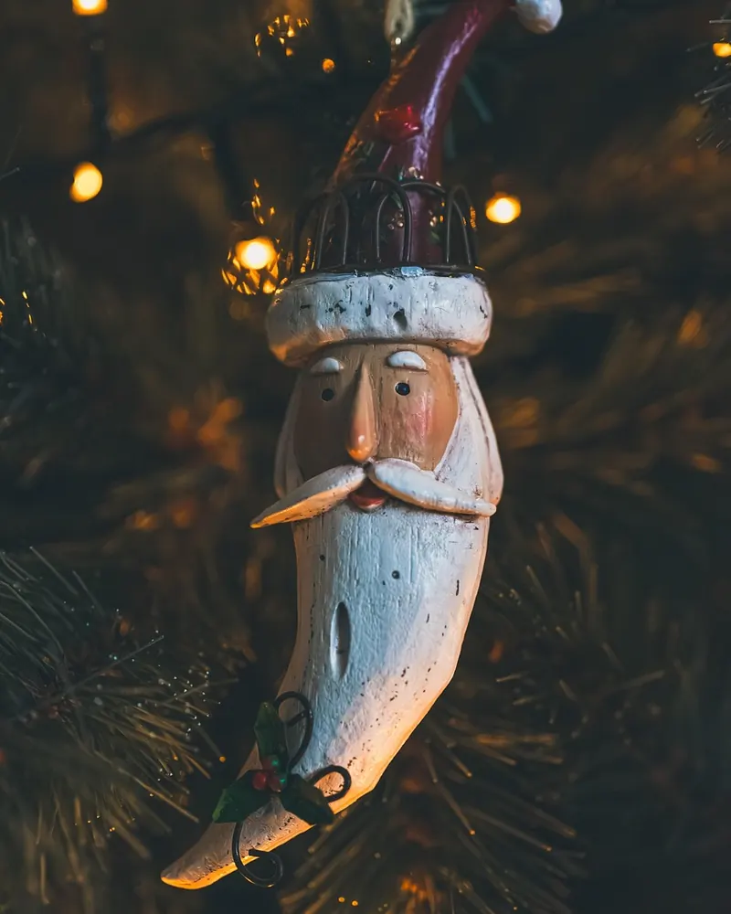 Christmas gnome ornament