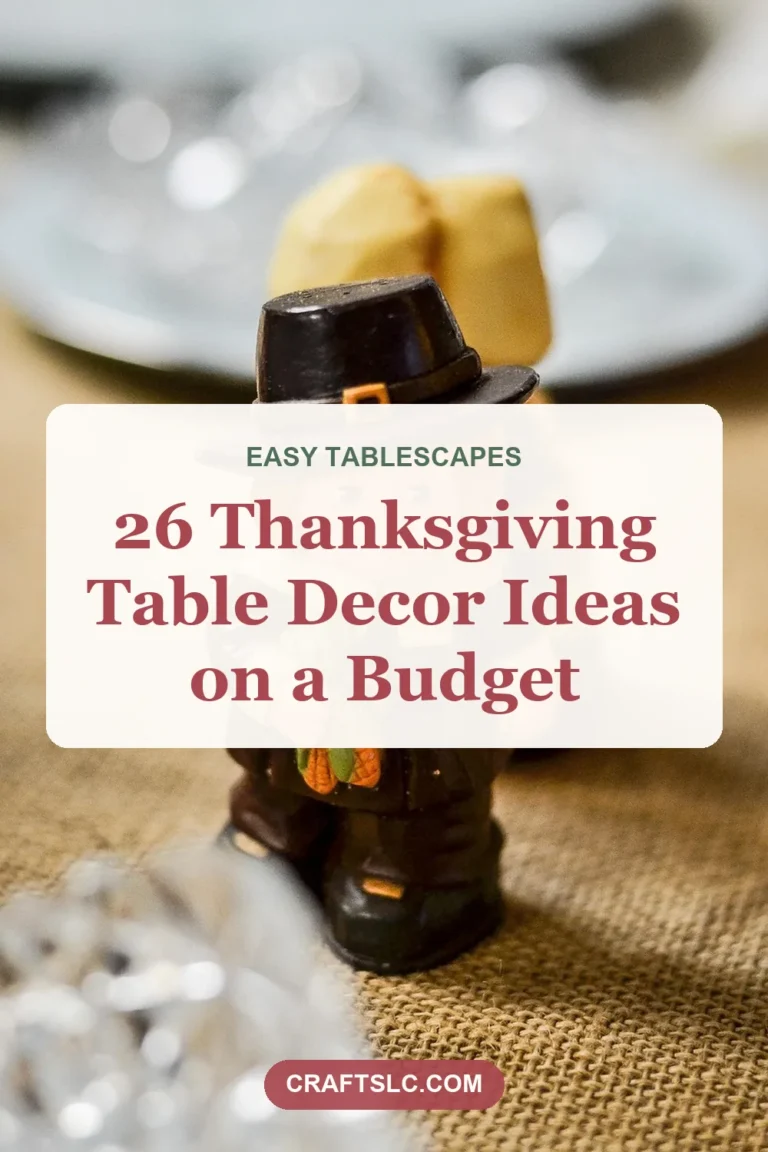 Thanksgiving Table Decor: 26 Ideas on a Budget